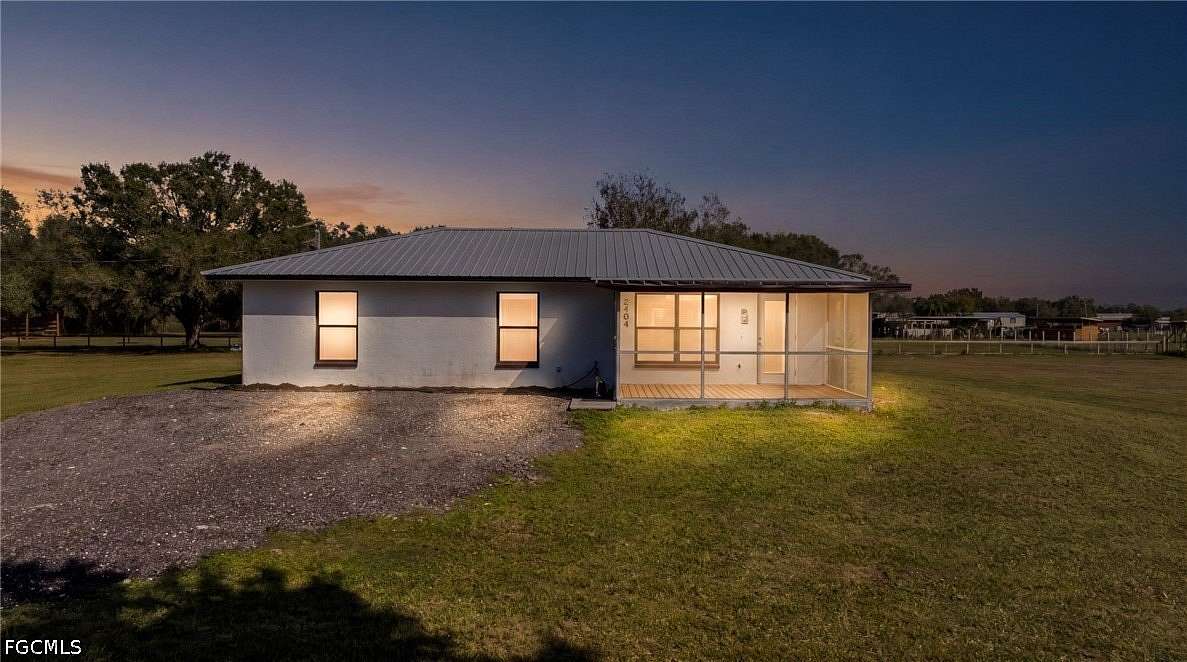 5 Acres of Land with Home for Sale in LaBelle, Florida