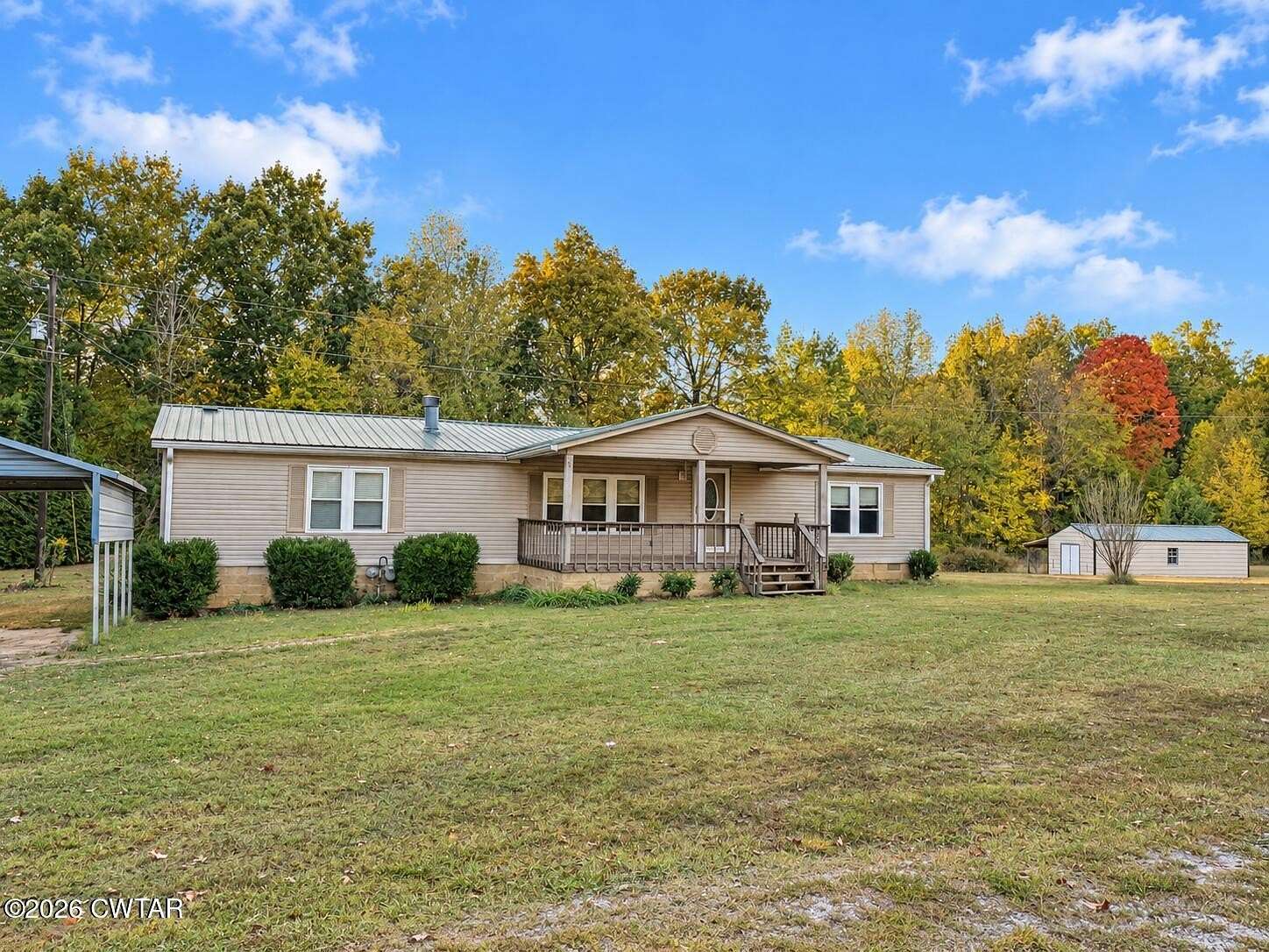 5.28 Acres of Land with Home for Sale in Henderson, Tennessee