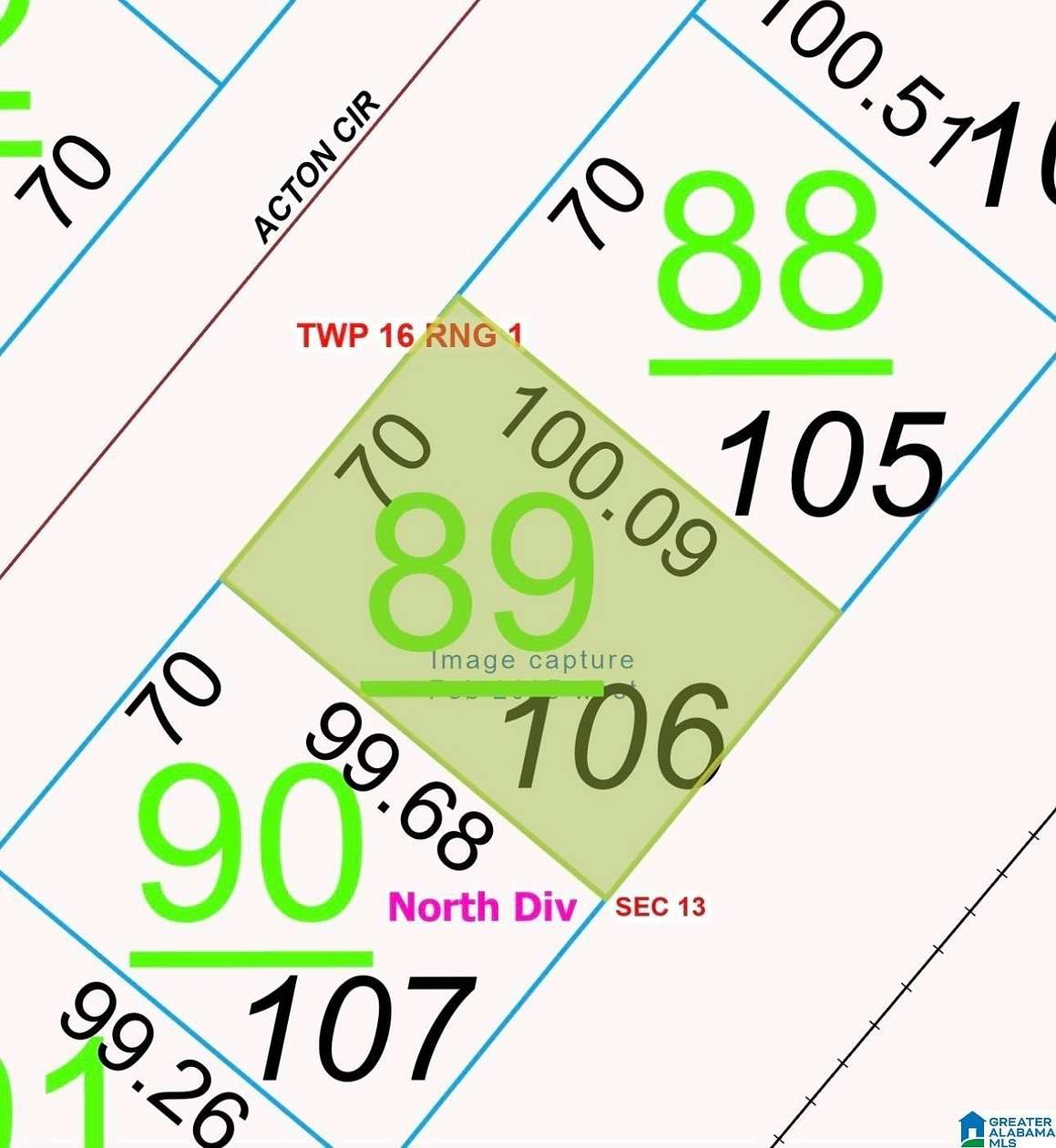 0.16 Acres of Residential Land for Sale in Moody, Alabama