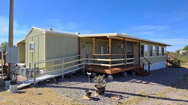 5 Acres of Land with Home for Sale in Huachuca City, Arizona