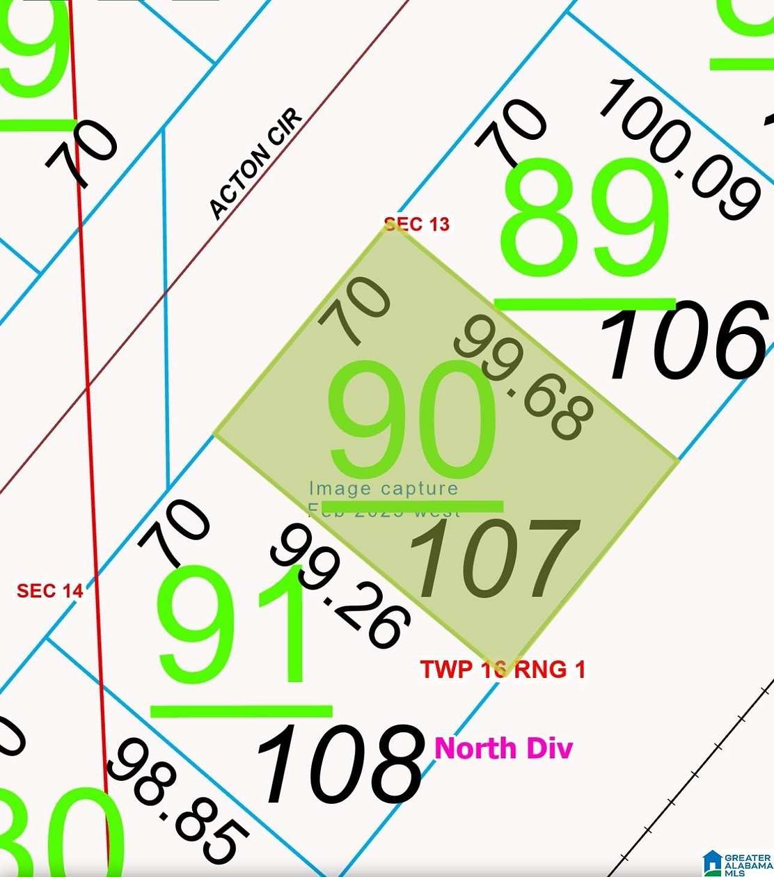0.16 Acres of Residential Land for Sale in Moody, Alabama