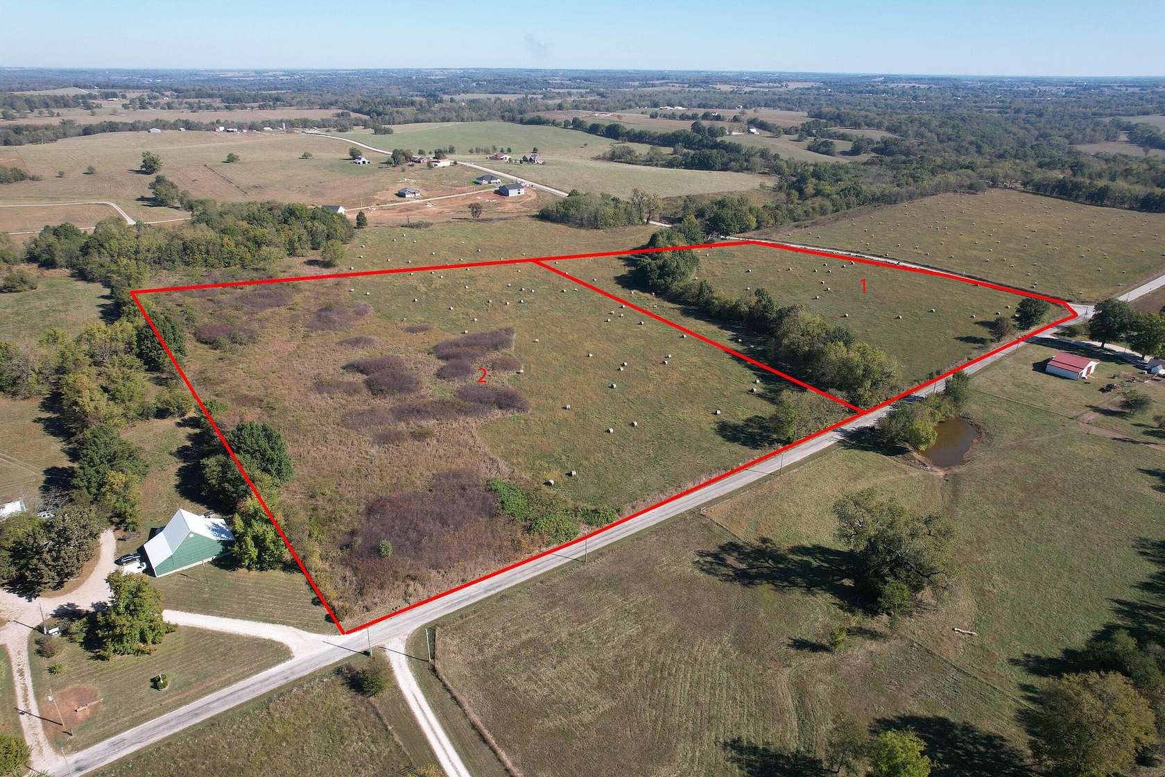 10 Acres of Residential Land for Sale in Ash Grove, Missouri