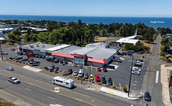 1.6 Acres of Improved Commercial Land for Lease in Lincoln City, Oregon