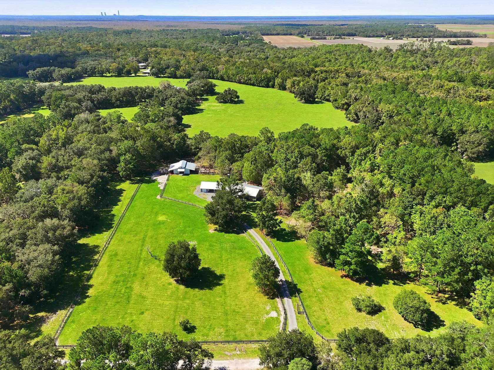 10.4 Acres of Land with Home for Sale in Elkton, Florida