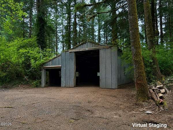 5.45 Acres of Land with Home for Sale in Toledo, Oregon