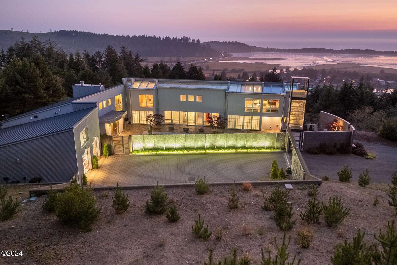 36.3 Acres of Recreational Land with Home for Sale in Lincoln City, Oregon