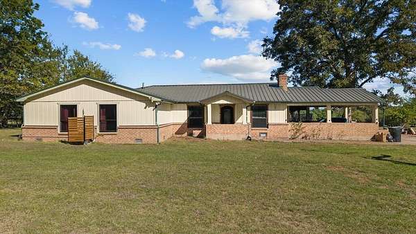 21.3 Acres of Land with Home for Sale in Groveton, Texas