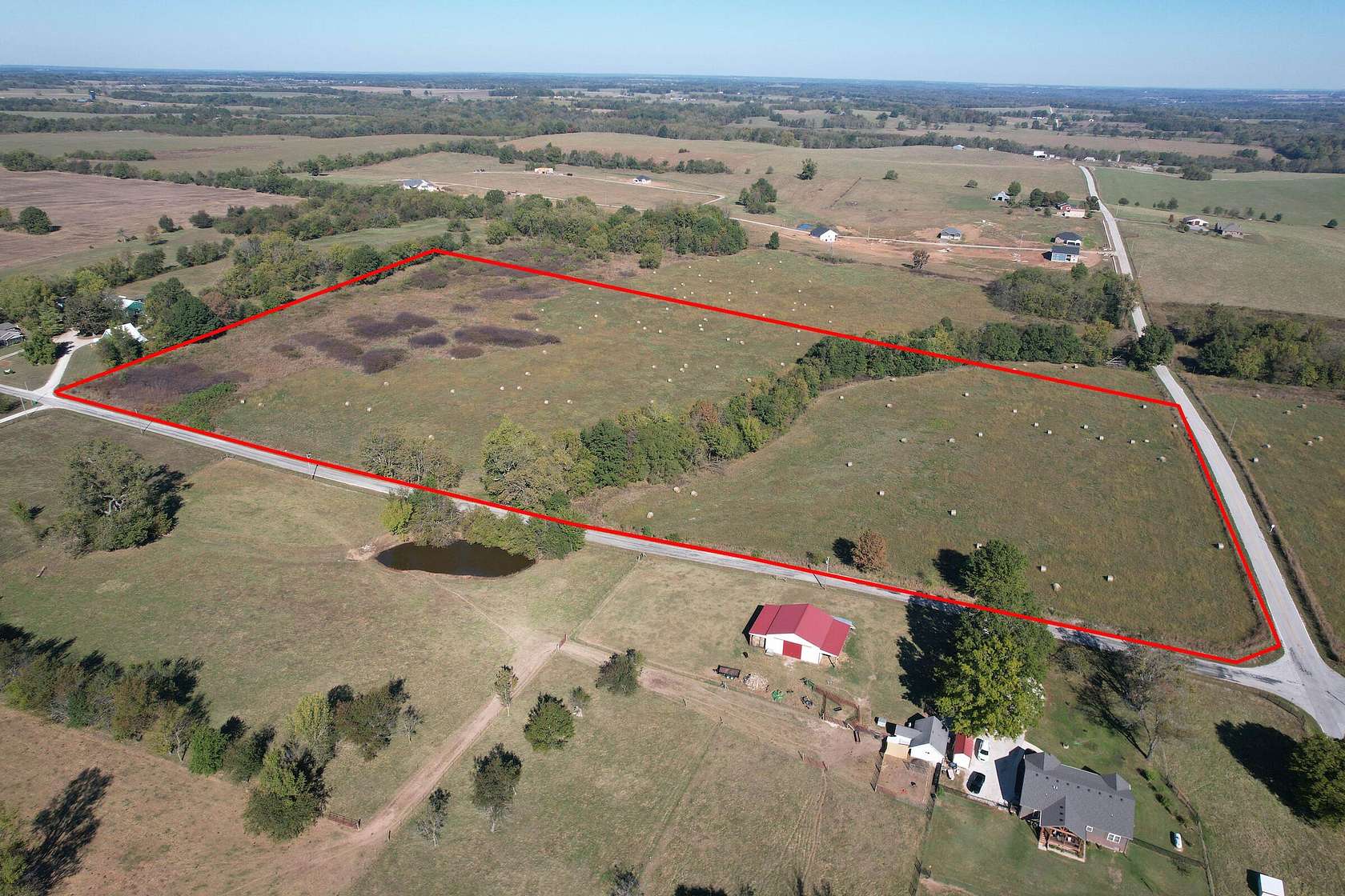 20 Acres of Agricultural & Residential Land for Sale in Ash Grove, Missouri