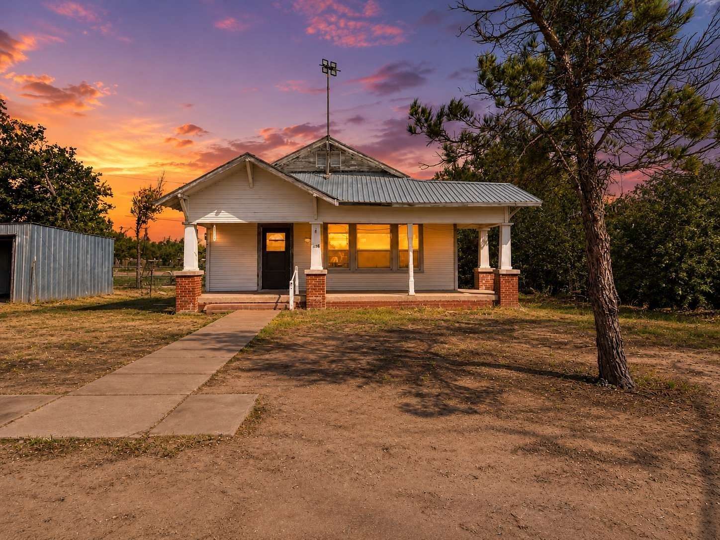 9.3 Acres of Land with Home for Sale in Coleman, Texas
