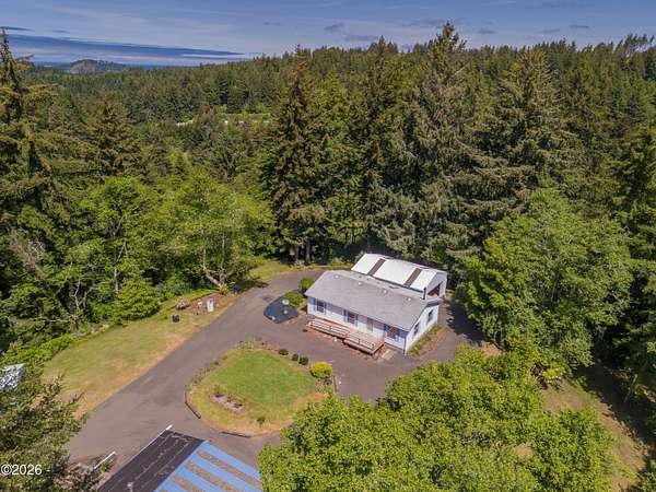 4.68 Acres of Land with Home for Sale in Newport, Oregon
