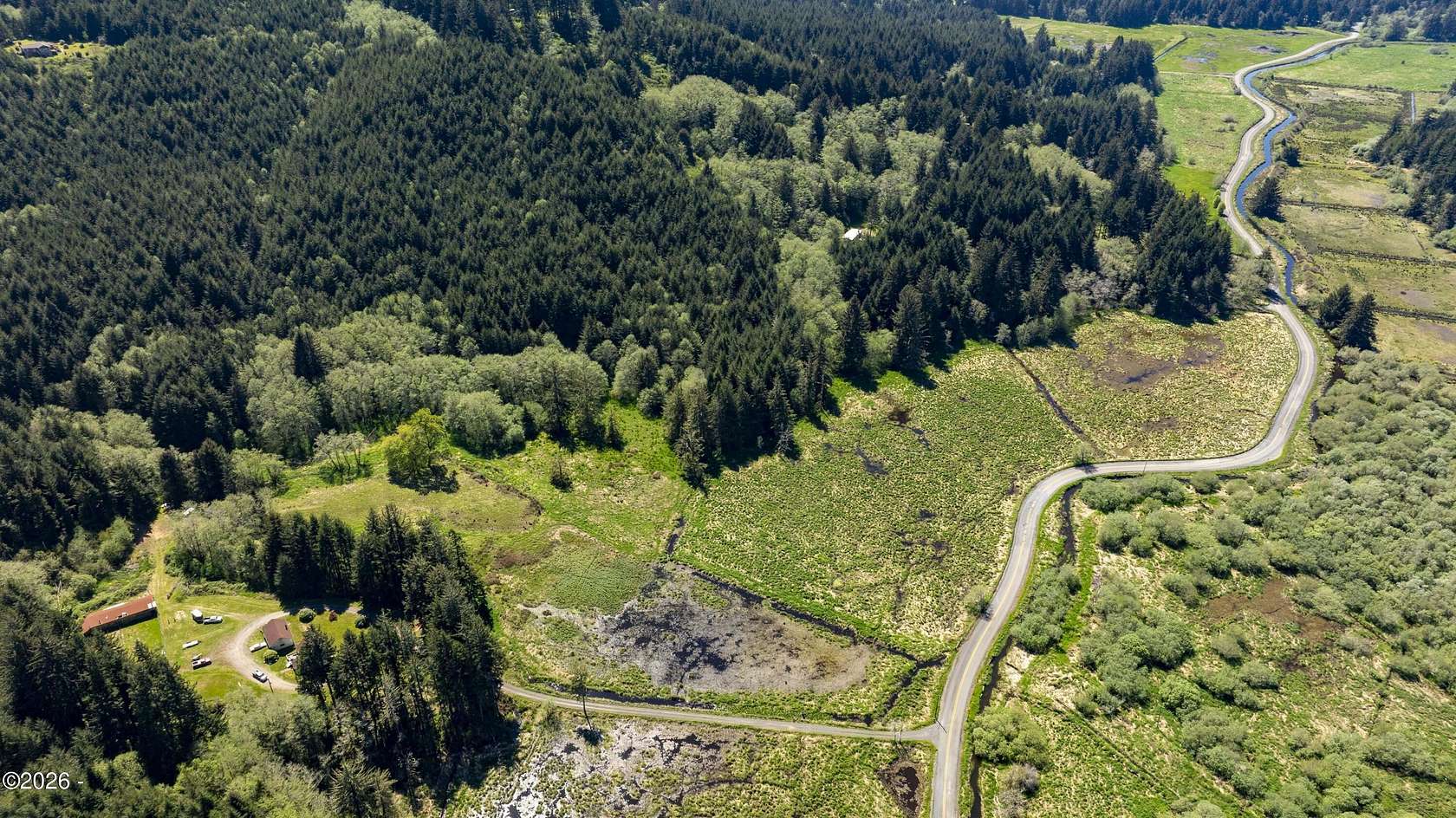 185 Acres of Land with Home for Sale in North Bend, Oregon