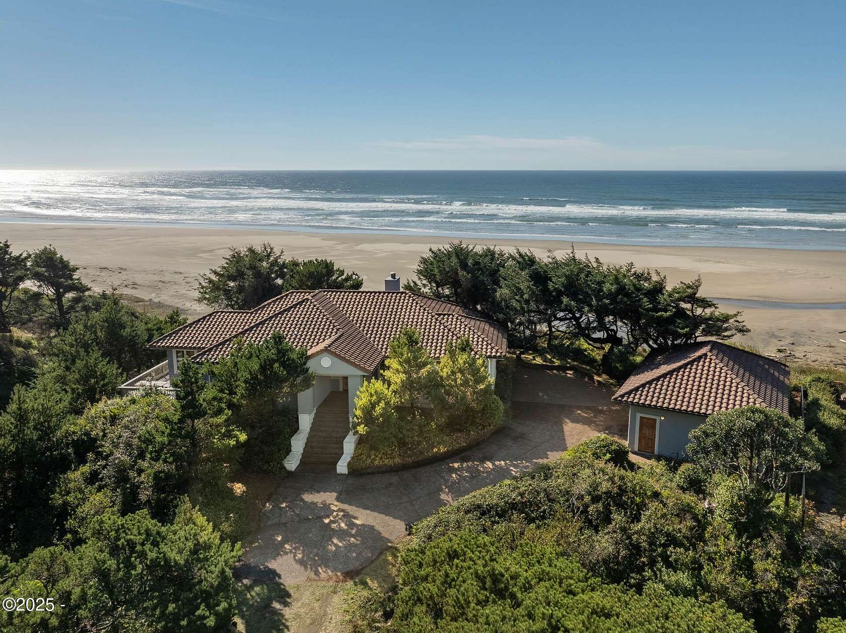 3.15 Acres of Land with Home for Sale in Seal Rock, Oregon