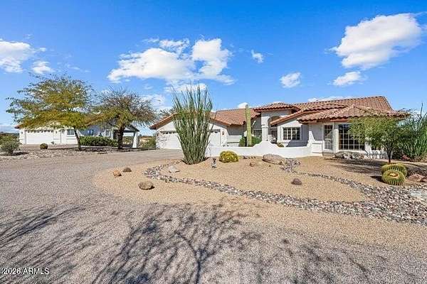 5.7 Acres of Land with Home for Sale in Wickenburg, Arizona