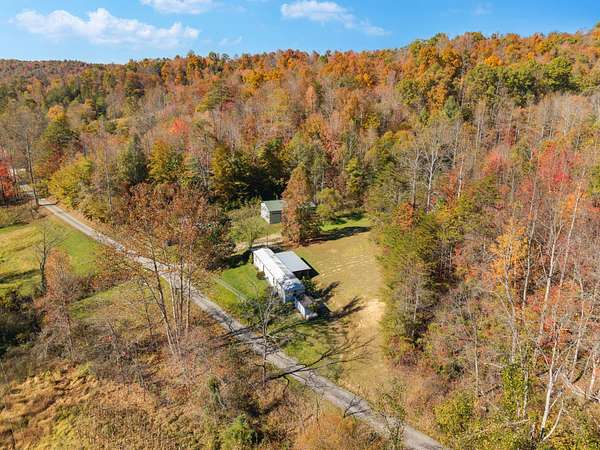 20 Acres of Land with Home for Sale in Hazel Green, Kentucky
