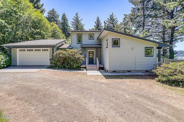 2.66 Acres of Land with Home for Sale in Waldport, Oregon
