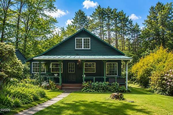 1.57 Acres of Land with Home for Sale in Toledo, Oregon