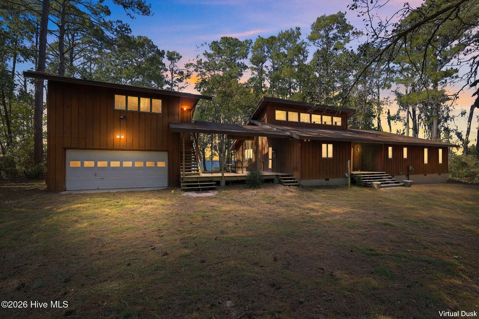 20 Acres of Recreational Land with Home for Sale in New Bern, North Carolina