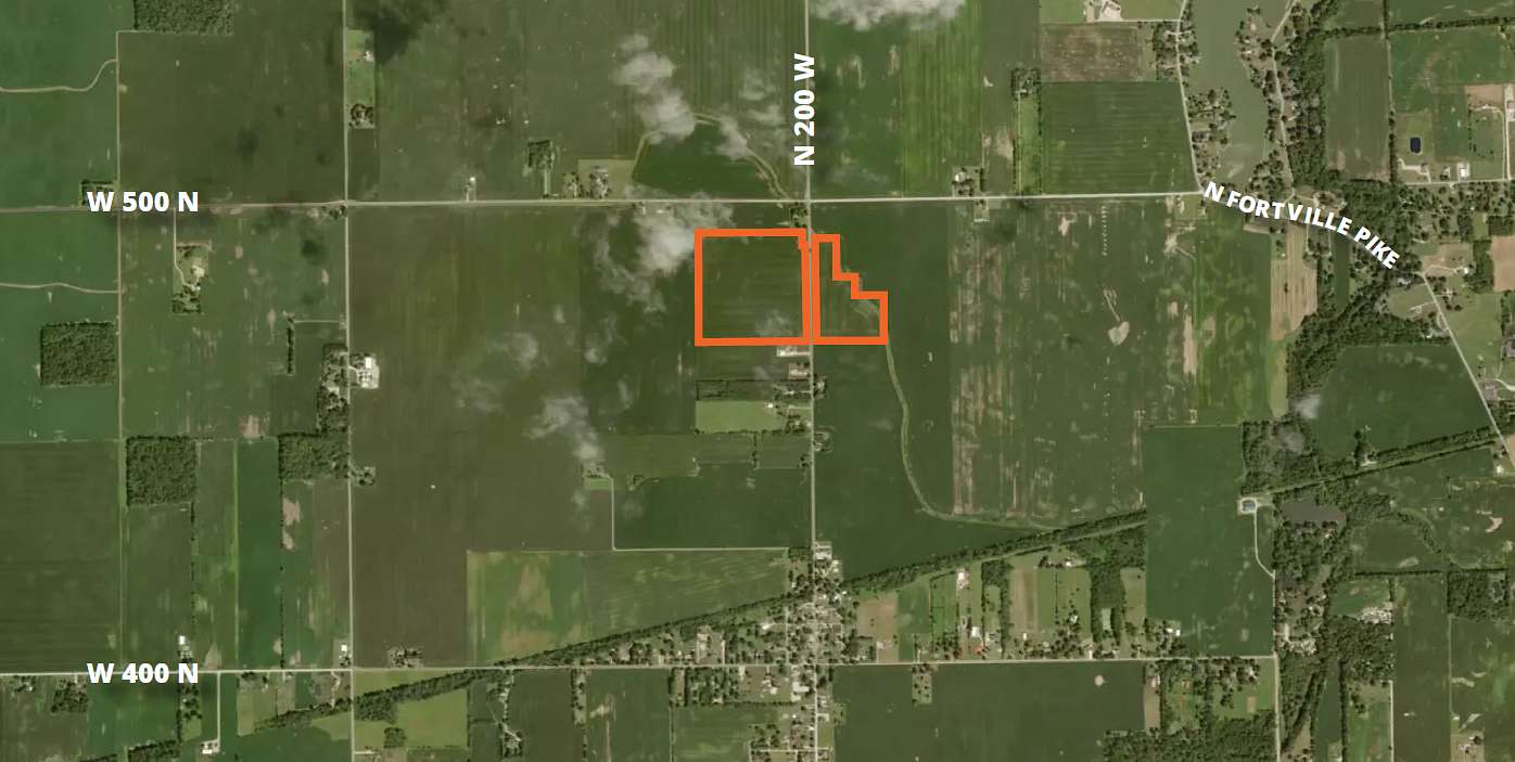 54.8 Acres of Land for Sale in Greenfield, Indiana