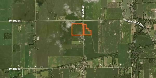 54.8 Acres of Land for Sale in Greenfield, Indiana