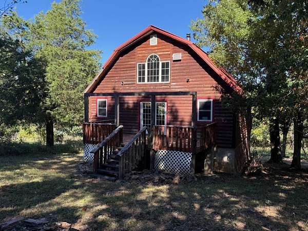 17.4 Acres of Recreational Land with Home for Sale in Compton, Arkansas