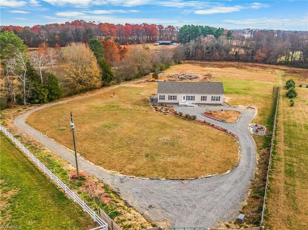 5.15 Acres of Land with Home for Sale in Dobson, North Carolina