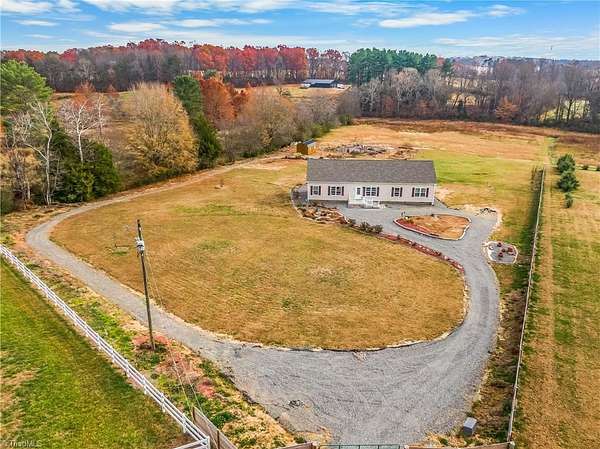 5.15 Acres of Land with Home for Sale in Dobson, North Carolina