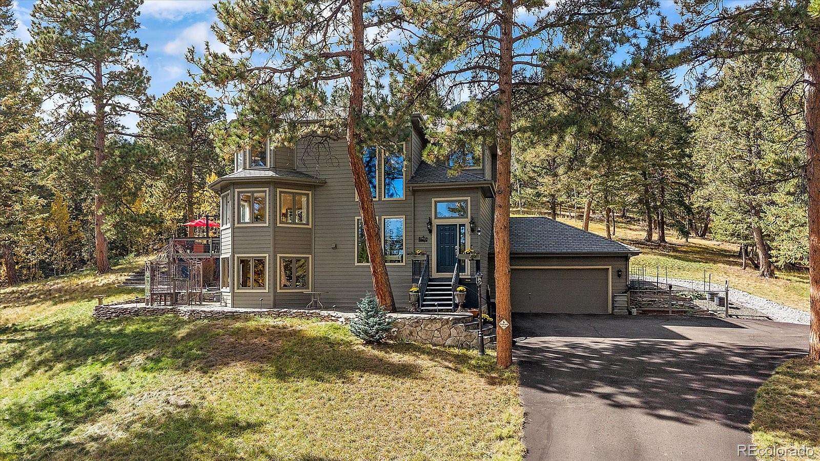 2 Acres of Land with Home for Sale in Evergreen, Colorado