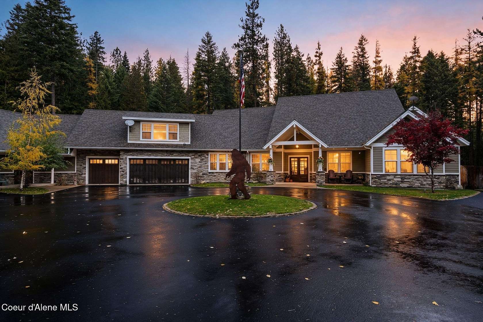 5 Acres of Land with Home for Sale in Sandpoint, Idaho