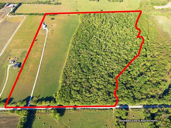 42 Acres of Land with Home for Sale in Celeste, Texas