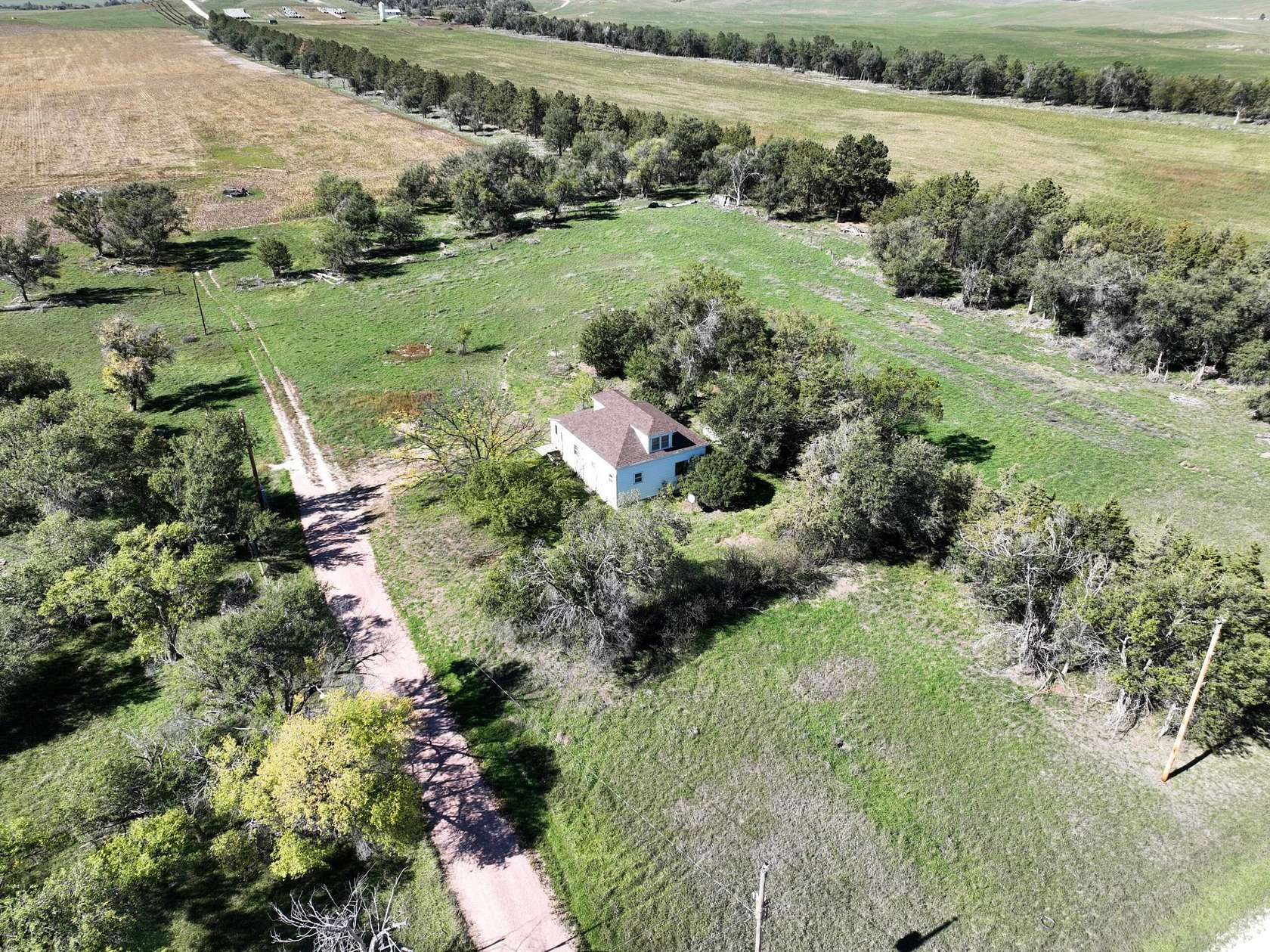 6 Acres of Land with Home for Sale in Hay Springs, Nebraska