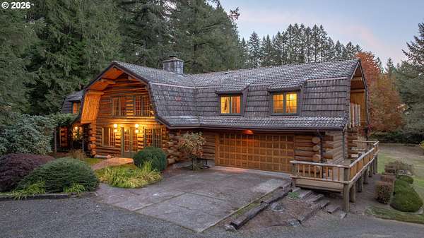 19.5 Acres of Recreational Land with Home for Sale in Gaston, Oregon