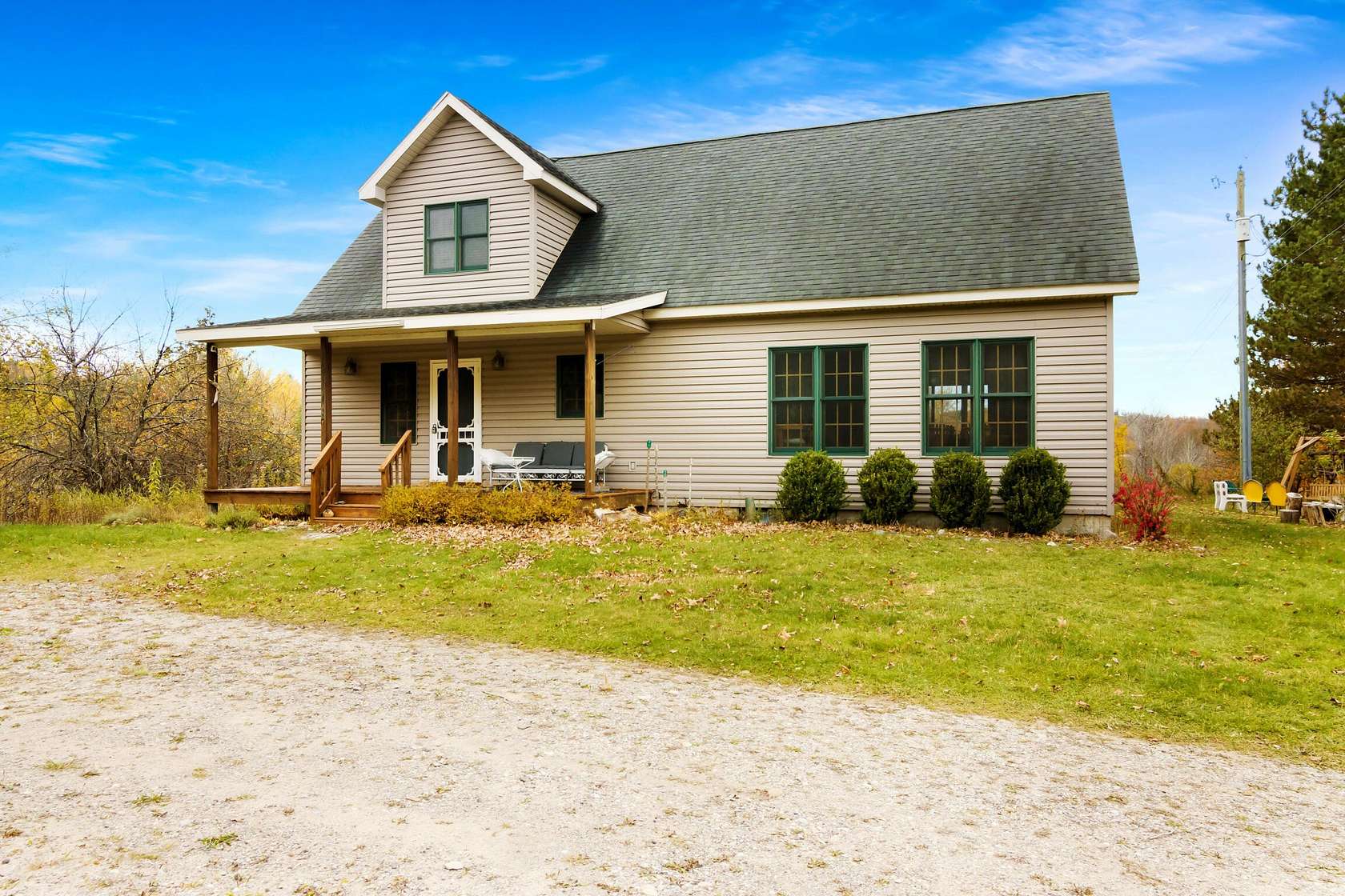 16.3 Acres of Recreational Land with Home for Sale in Boyne Falls, Michigan
