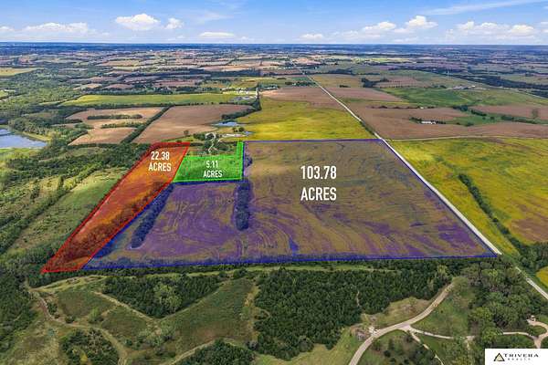 27 Acres of Recreational Land for Sale in Hickman, Nebraska