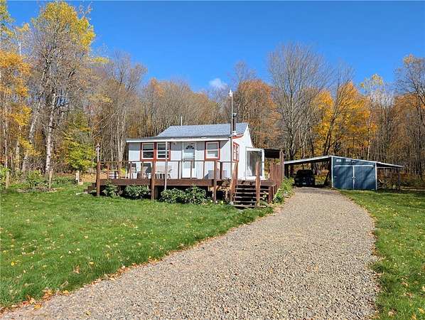 5.29 Acres of Land with Home for Sale in Bloomville, New York