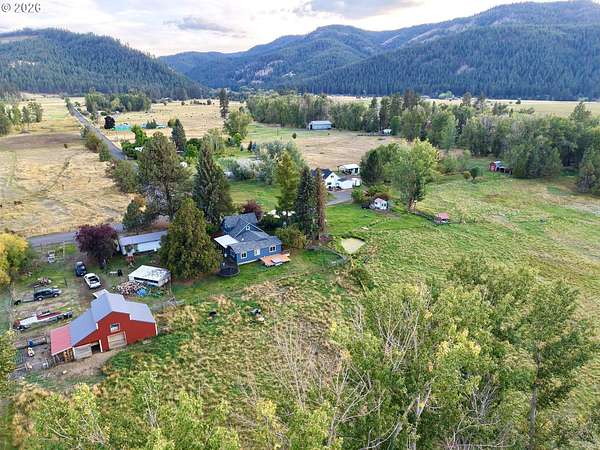 8 Acres of Land with Home for Sale in Wallowa, Oregon