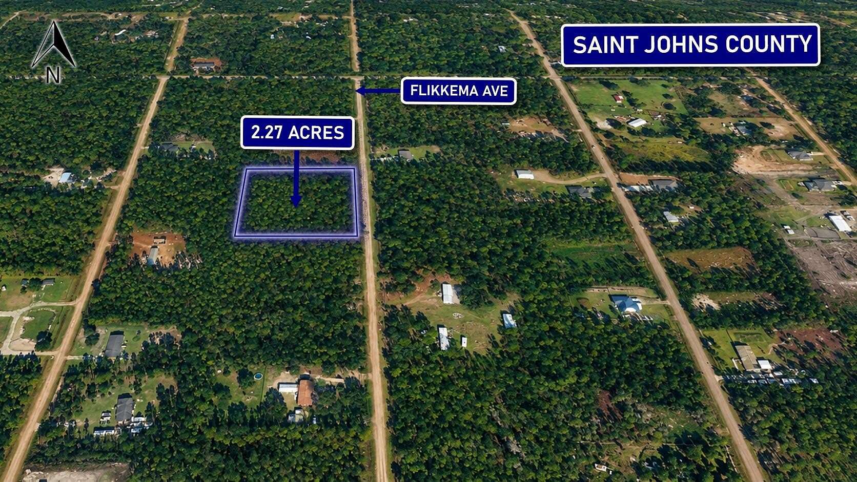 2.27 Acres of Residential Land for Sale in Hastings, Florida