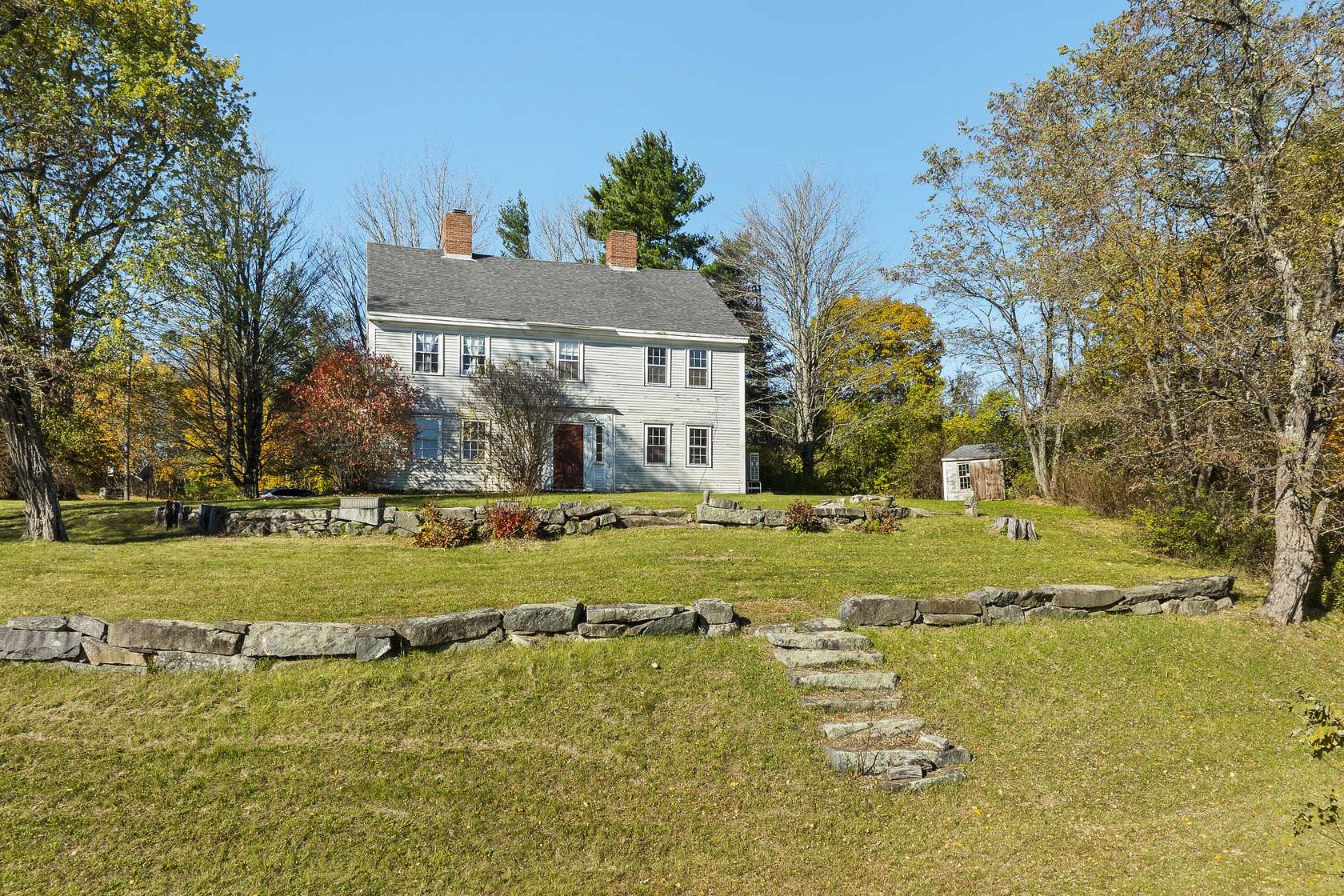 31.6 Acres of Recreational Land with Home for Sale in Whitefield, Maine