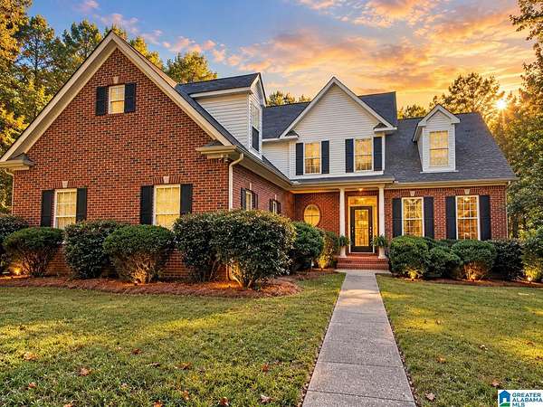 3.1 Acres of Land with Home for Sale in Columbiana, Alabama
