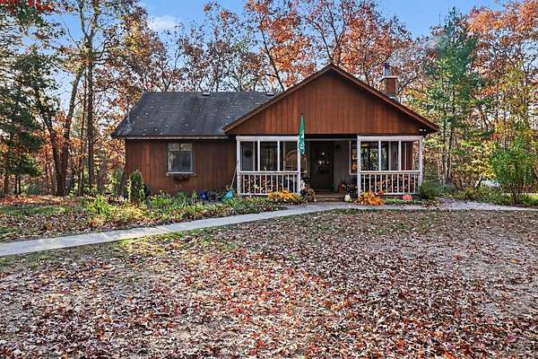 10.5 Acres of Land with Home for Sale in Manistee, Michigan