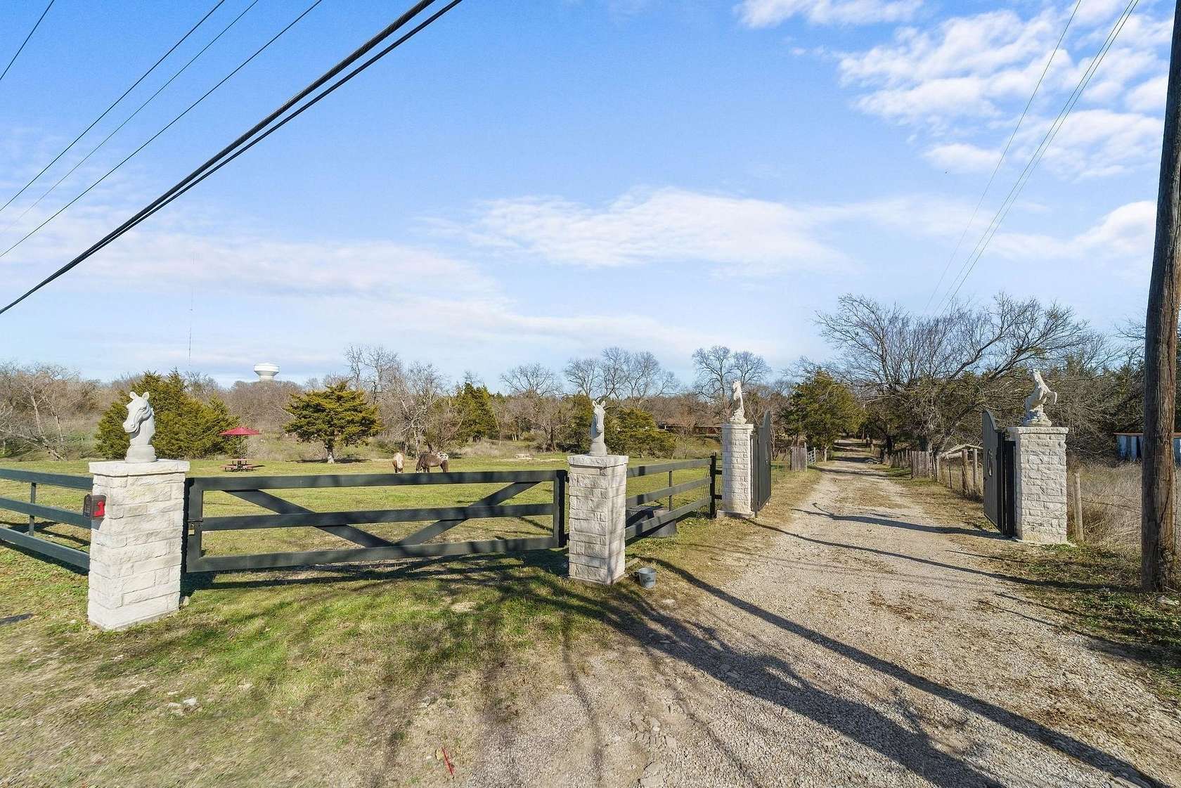9.19 Acres of Land with Home for Sale in Cedar Hill, Texas