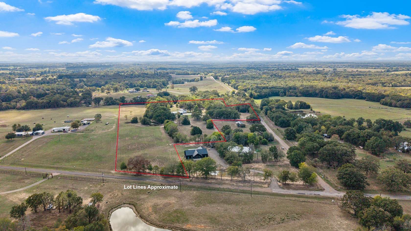 20 Acres of Land with Home for Sale in Grand Saline, Texas