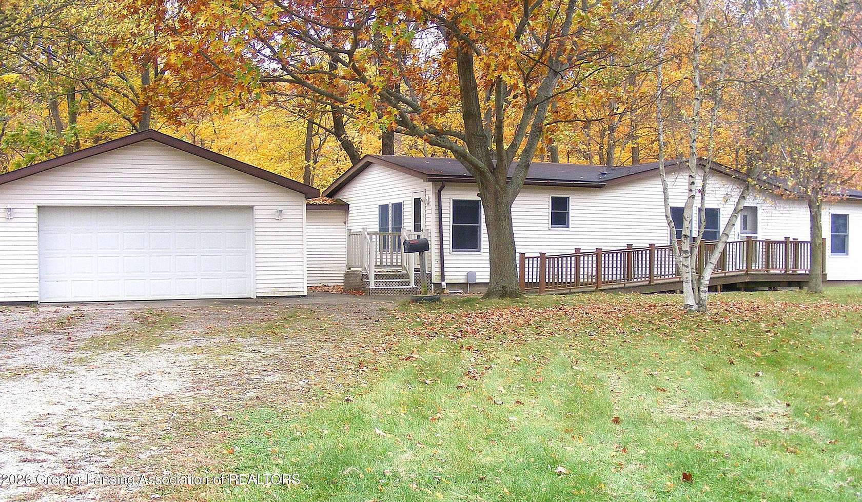 10.5 Acres of Land with Home for Sale in Eaton Rapids, Michigan