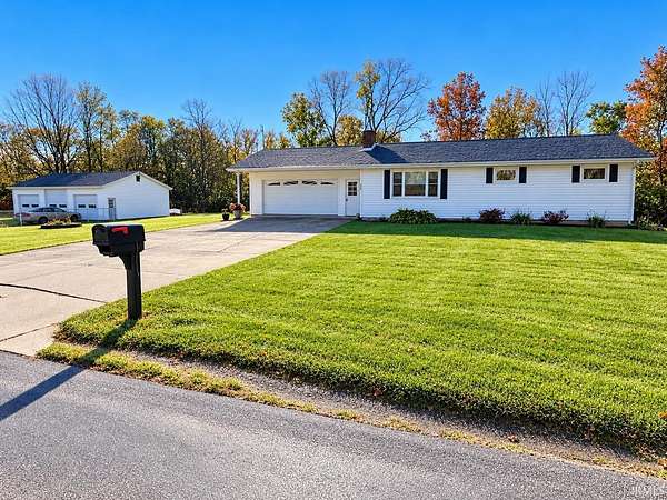1.5 Acres of Land with Home for Sale in Huntington, Indiana