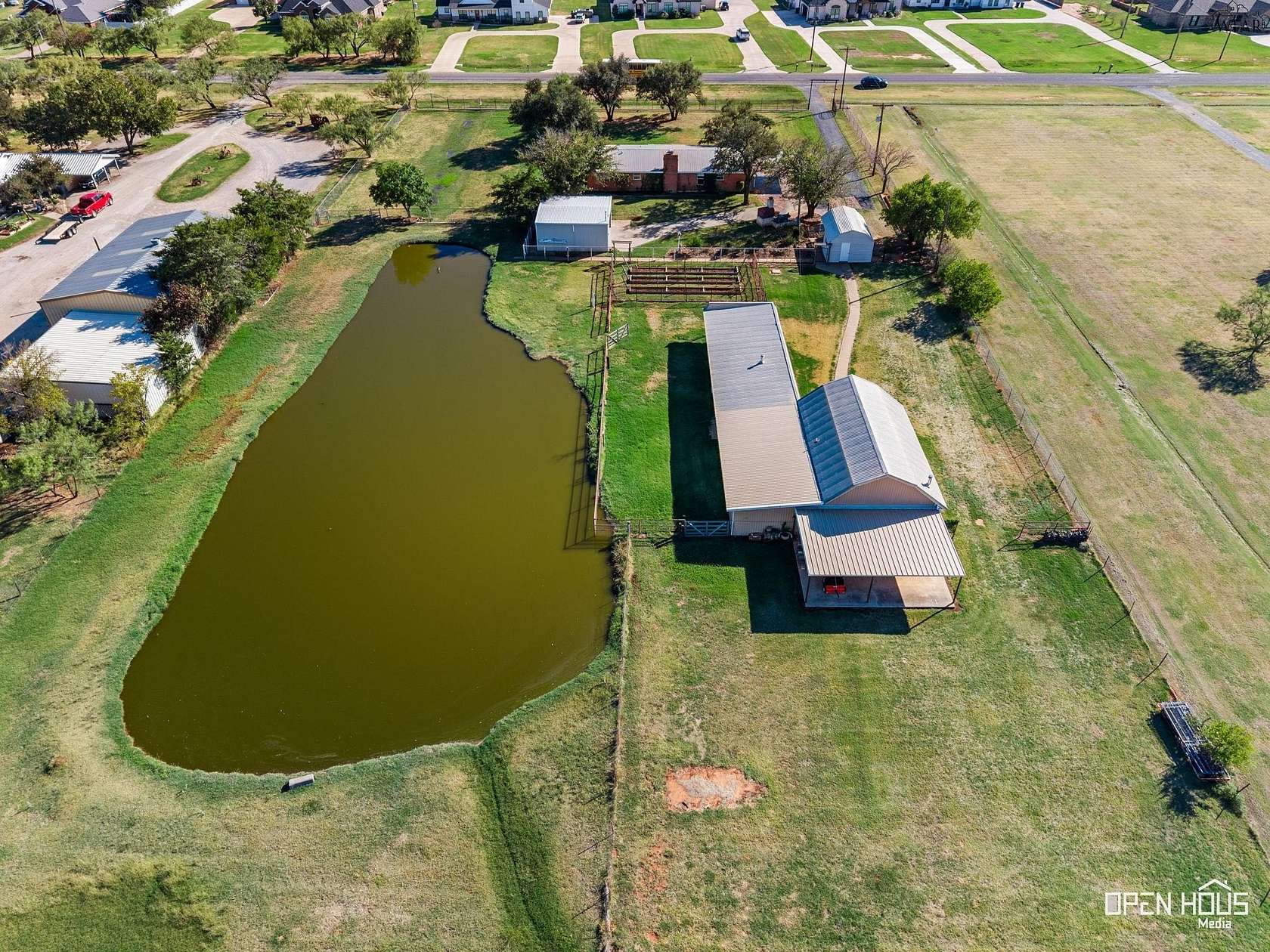 12.9 Acres of Land with Home for Sale in Wichita Falls, Texas
