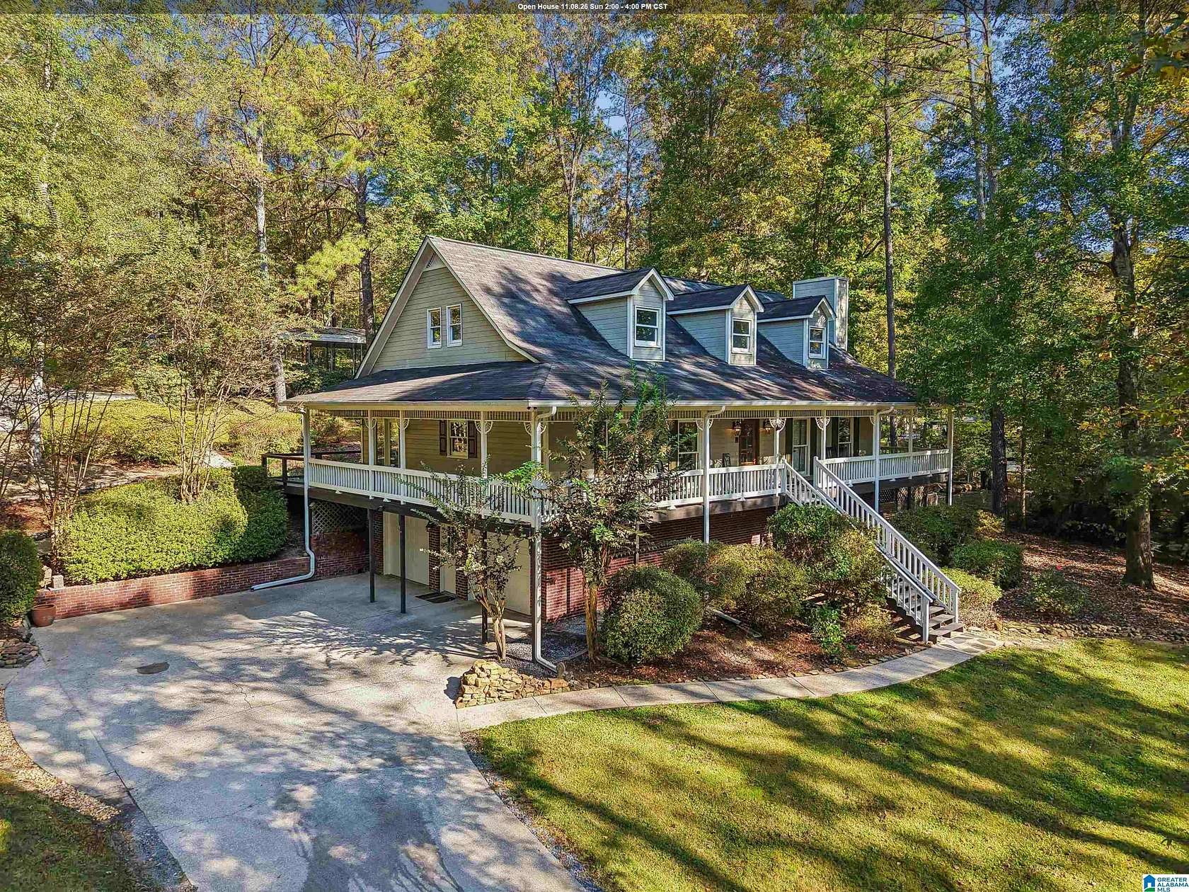 1.69 Acres of Land with Home for Sale in Trussville, Alabama