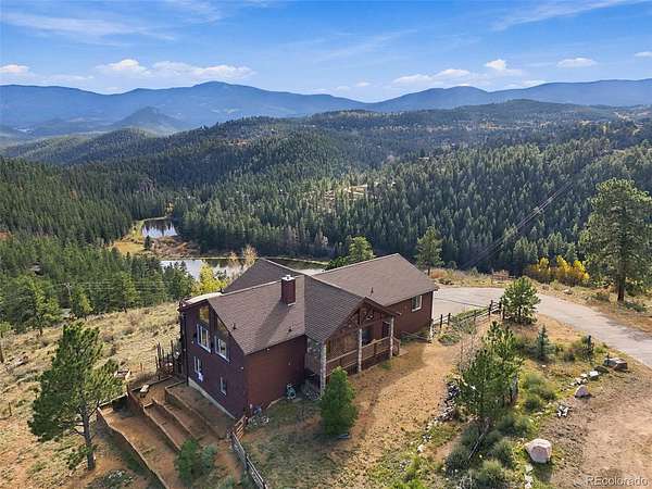 3 Acres of Land with Home for Sale in Bailey, Colorado