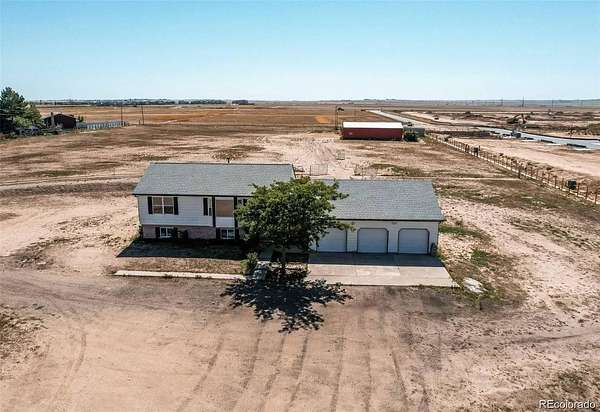 8 Acres of Land with Home for Sale in Bennett, Colorado