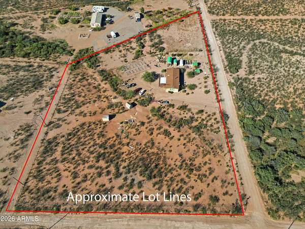 4 Acres of Land with Home for Sale in Sierra Vista, Arizona