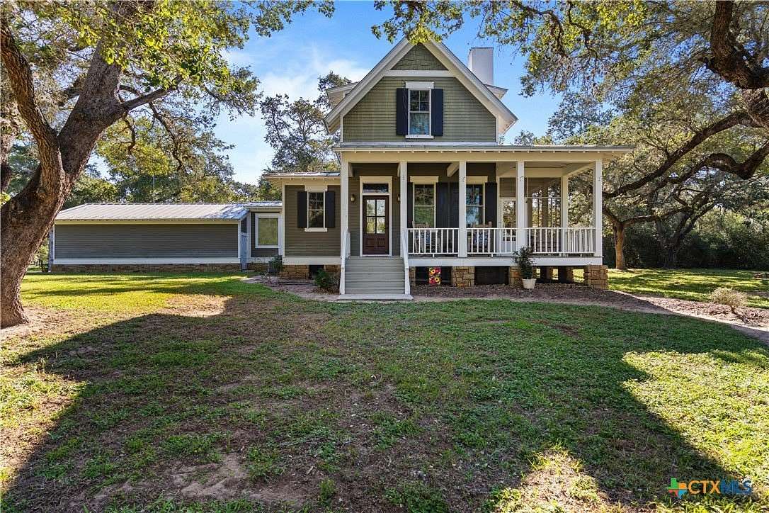 3.21 Acres of Land with Home for Sale in Yoakum, Texas