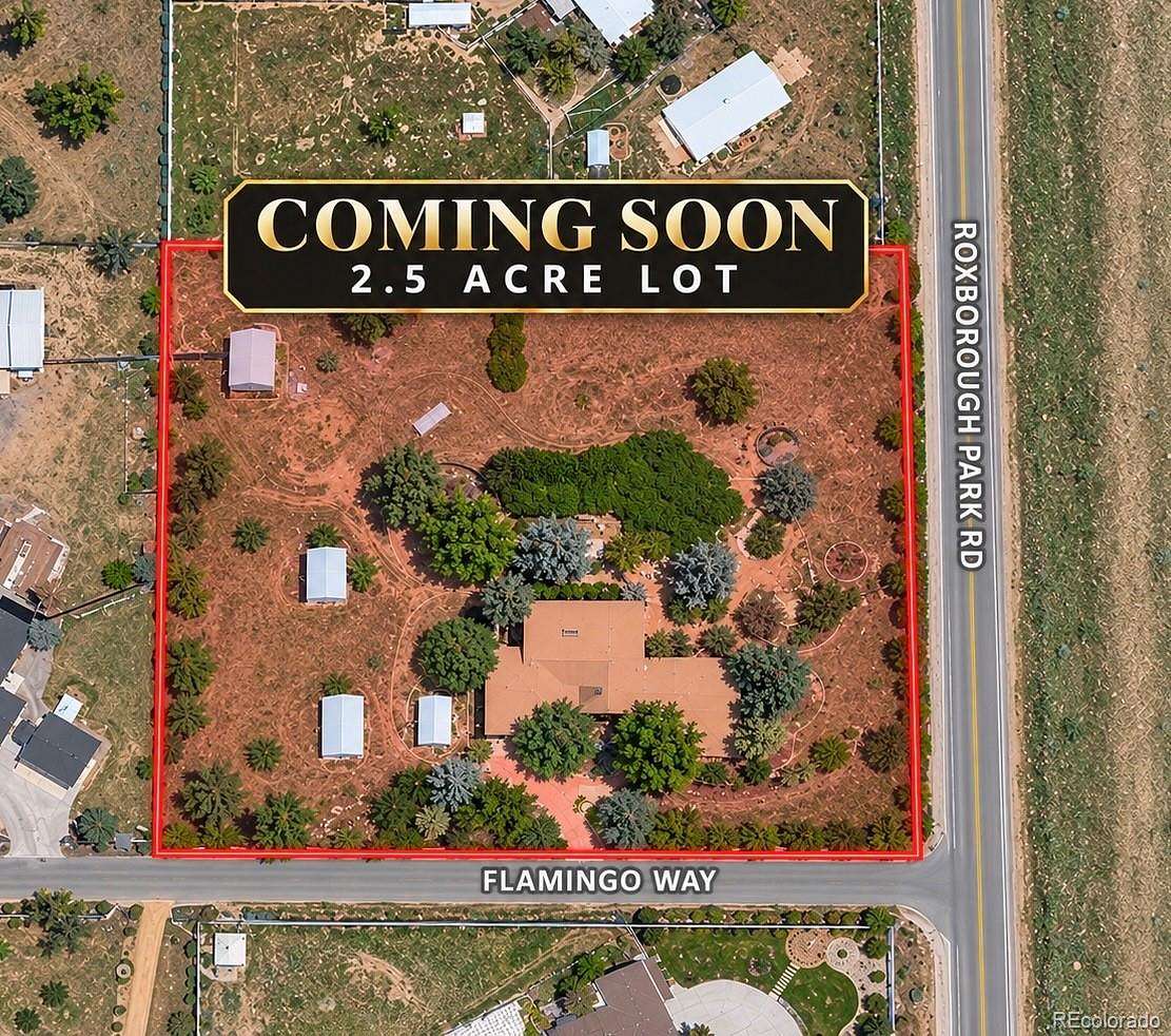 2.5 Acres of Land with Home for Sale in Littleton, Colorado
